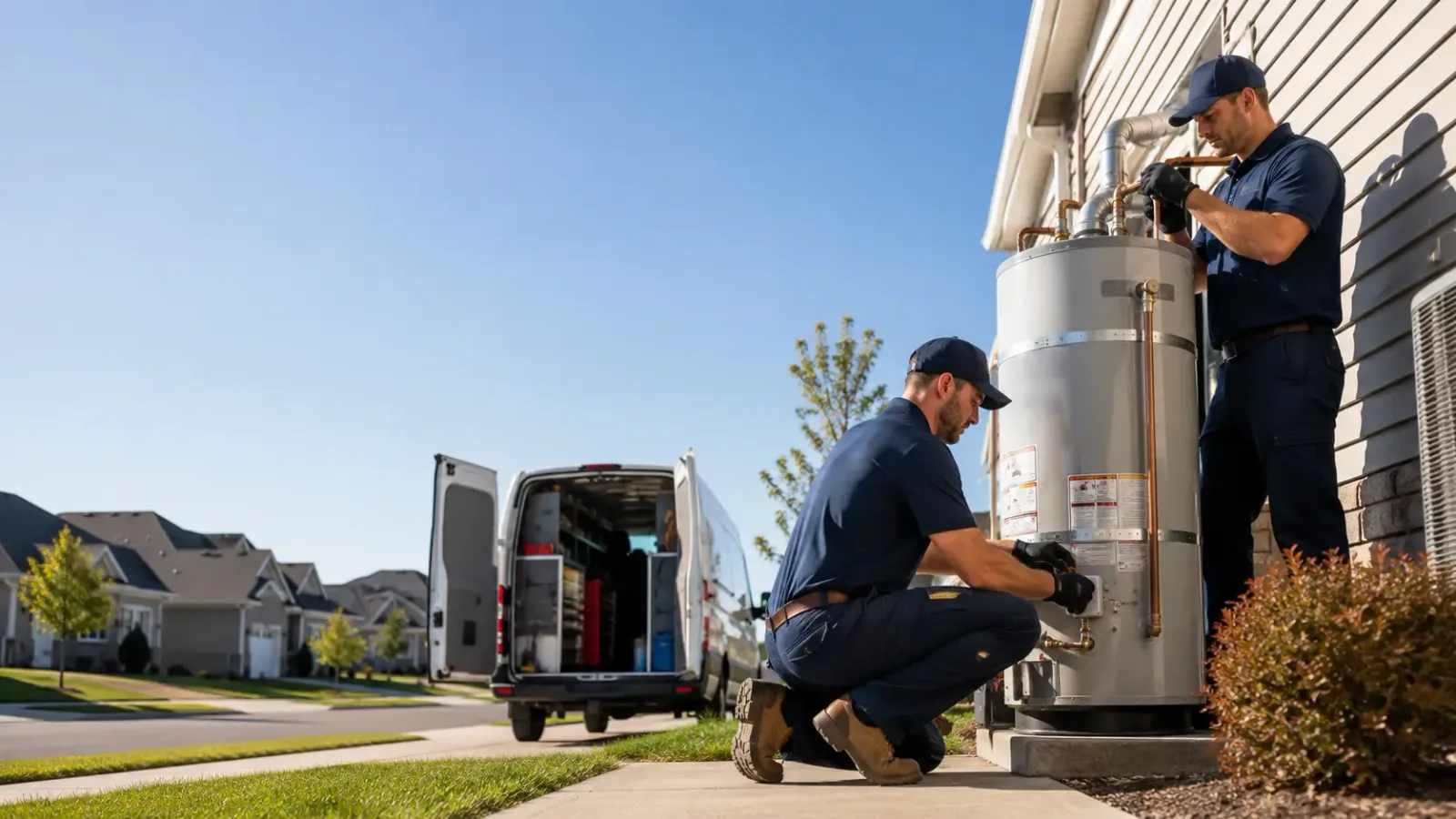 Water Heater Installation in Metcalf, IL